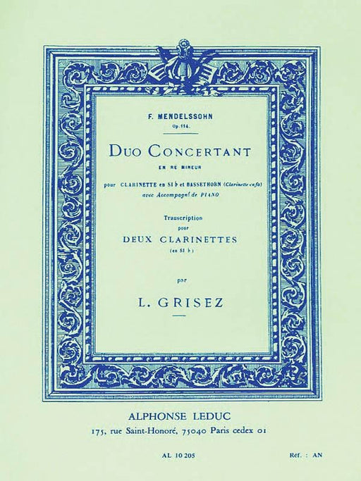 Duo Concertant Transcription pour Deux Clarinettes 二重奏 豎笛 | 小雅音樂 Hsiaoya Music