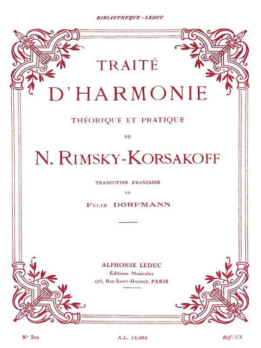 Traité D'Harmonie [Practical Manual of Harmony] 李姆斯基－柯薩科夫 手鍵盤 | 小雅音樂 Hsiaoya Music