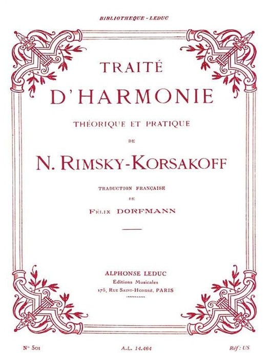 Traité D'Harmonie [Practical Manual of Harmony] 李姆斯基－柯薩科夫 手鍵盤 | 小雅音樂 Hsiaoya Music