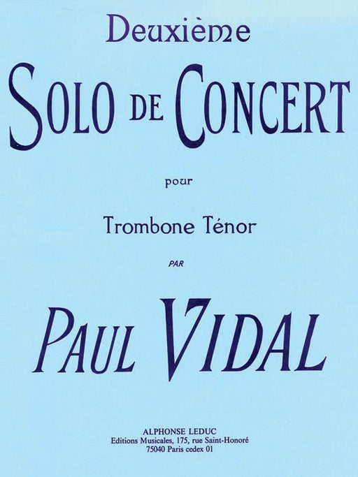 Deuxieme Solo de Concert pour Trombone Ténor for Tenor Trombone 音樂會長號 | 小雅音樂 Hsiaoya Music