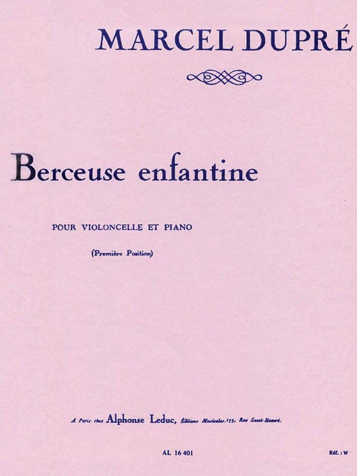 Berceuse Enfantine for Cello and Piano 搖籃曲 大提琴 鋼琴 | 小雅音樂 Hsiaoya Music