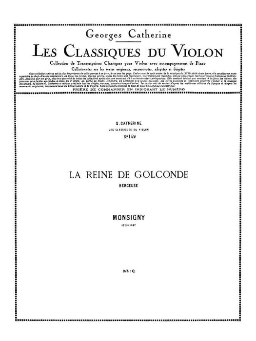 La Reine De Golconde - Classiques No. 149 for Violin and Piano 小提琴 鋼琴 | 小雅音樂 Hsiaoya Music