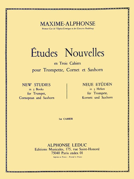 Etudes Nouvelles - Volume 1 Trumpet Solo 小號 練習曲 | 小雅音樂 Hsiaoya Music