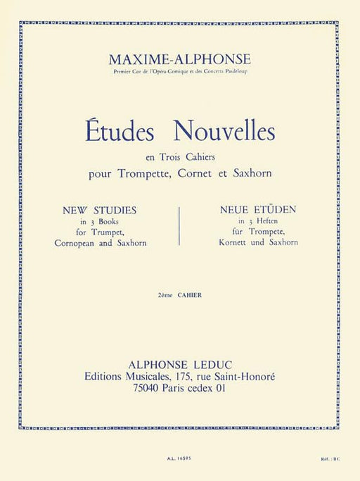 Etudes Nouvelles - Volume 2 Trumpet Solo 小號 練習曲 | 小雅音樂 Hsiaoya Music