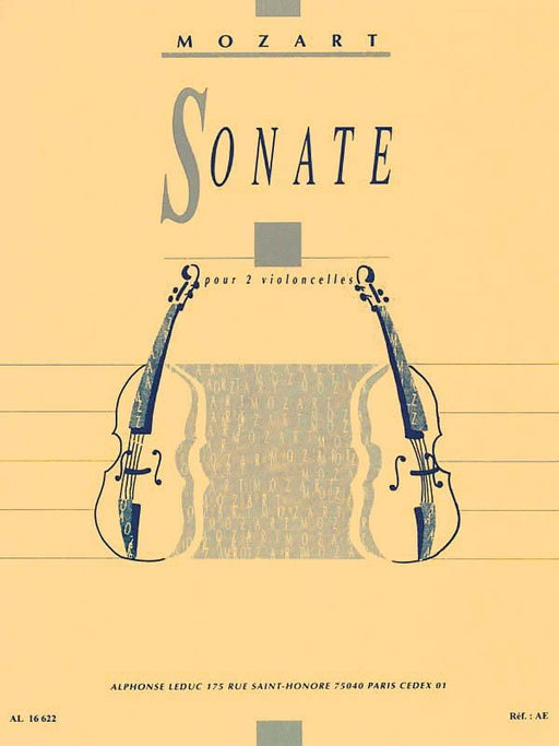 Sonate pour 2 Violoncelles for Cello Duet 莫札特 大提琴 | 小雅音樂 Hsiaoya Music