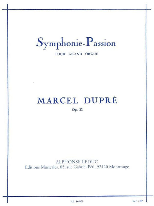 Symphonie-Passion pour Grand Orgue - Op. 23 管風琴 | 小雅音樂 Hsiaoya Music