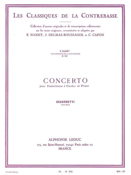 Concerto - Les Classiques de la Contrebasse 協奏曲 低音大提琴 | 小雅音樂 Hsiaoya Music