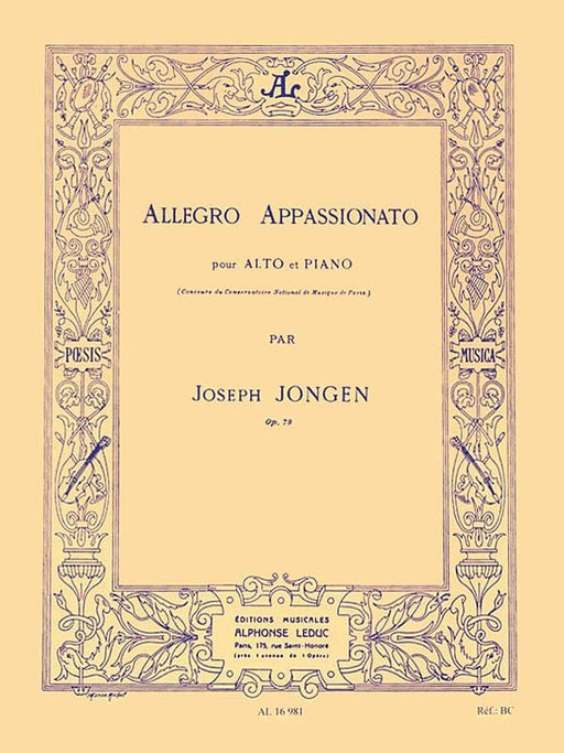 Allegro Appassionato Op. 79 for Viola and Piano 容根約瑟夫 熱情 中提琴 鋼琴 | 小雅音樂 Hsiaoya Music