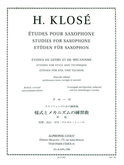 Etudes pour Saxophone [Studies for Saxophone] 薩氏管 練習曲 | 小雅音樂 Hsiaoya Music