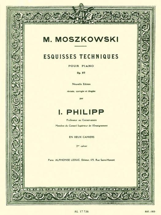 Esquisses Techniques pour Piano, Op. 97 - Volume 2 莫什科夫斯基 鋼琴 | 小雅音樂 Hsiaoya Music