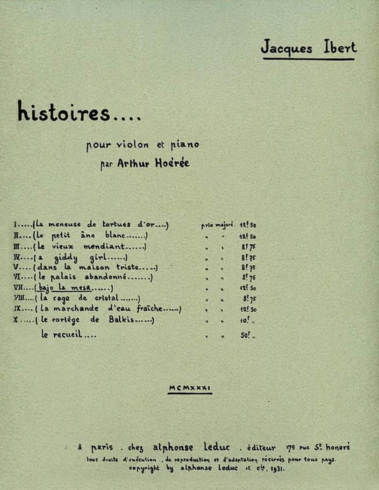 Bajo la Mesa for Violin and Piano 伊貝爾 小提琴 鋼琴 | 小雅音樂 Hsiaoya Music