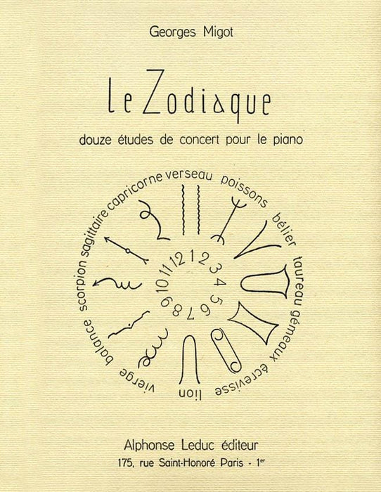 Le Zodiaque for Piano Solo 鋼琴 | 小雅音樂 Hsiaoya Music