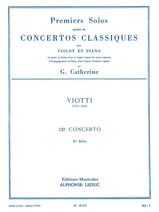 Premiers Solos Concertos Classiques No. 12 for Violin and Piano 韋歐第 小提琴 鋼琴 協奏曲 | 小雅音樂 Hsiaoya Music