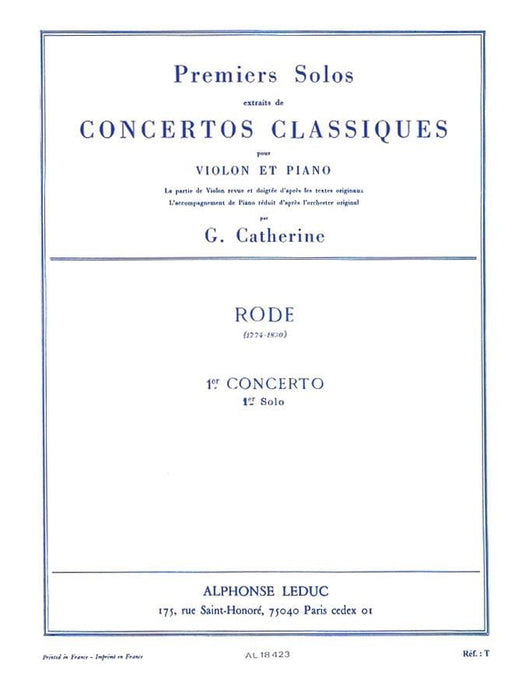 Premier Solos Concertos Classiques - Concerto No. 1, Solo No. 1 for Violin and Piano 協奏曲 小提琴(含鋼琴伴奏) | 小雅音樂 Hsiaoya Music
