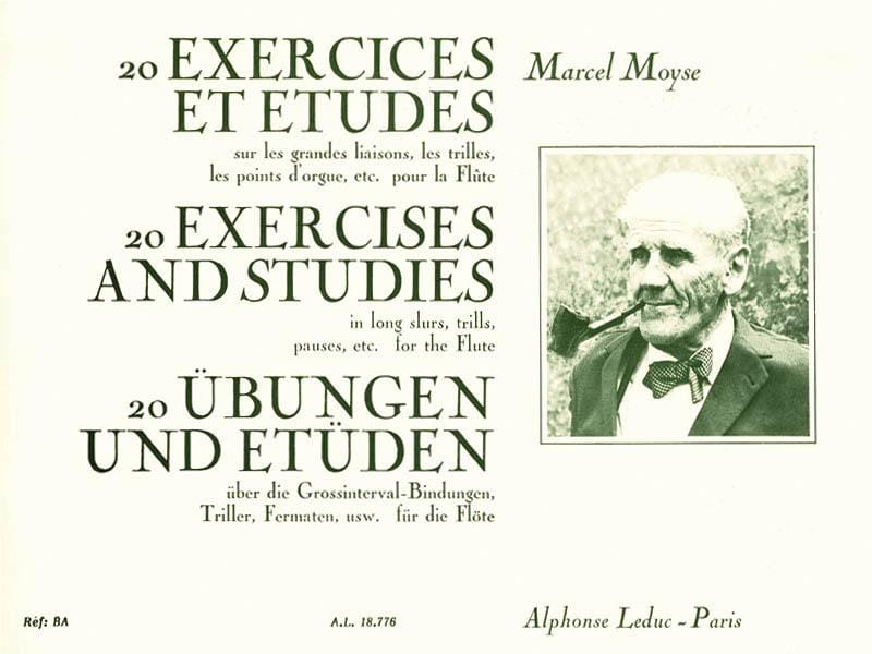 20 Exercices et Etudes pour Flute [20 Exercises and Studes for Flute] 長笛 練習曲 | 小雅音樂 Hsiaoya Music