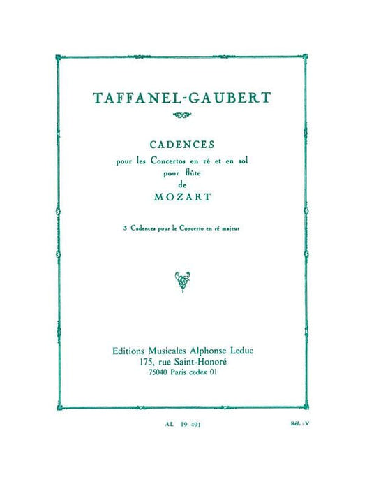 3 Cadenzas for Concerto KV 314 for Flute 莫札特 協奏曲 長笛 裝飾樂段 | 小雅音樂 Hsiaoya Music
