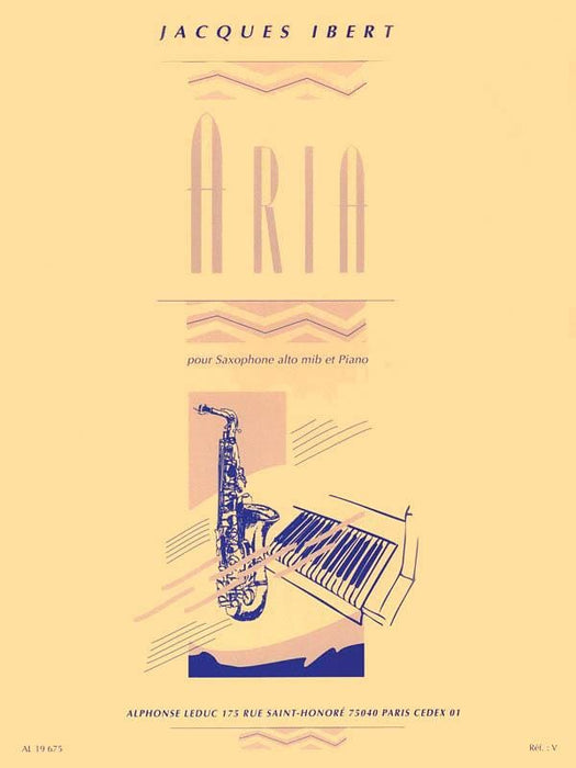 Aria for Alto Sax and Piano 伊貝爾 詠唱調中音薩氏管 鋼琴 詠嘆調 | 小雅音樂 Hsiaoya Music