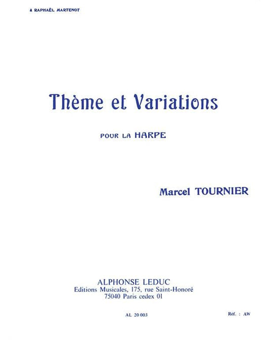 Theme et Variations pour la Harpe 主題變奏曲 | 小雅音樂 Hsiaoya Music