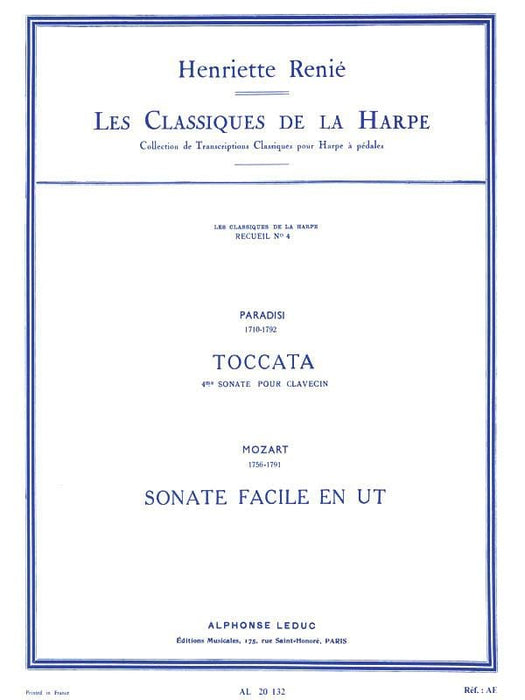 Les Classiques de la Harpe - Volume 4 for Harp 豎琴 | 小雅音樂 Hsiaoya Music