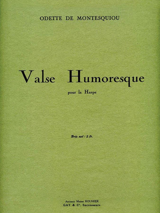 Valse Humoresque pour la Harpe 幽默曲 | 小雅音樂 Hsiaoya Music
