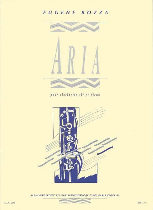 Aria for Clarinet and Piano 詠唱調 鋼琴 詠嘆調 豎笛(含鋼琴伴奏) | 小雅音樂 Hsiaoya Music
