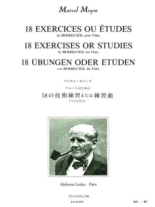 18 Exercices ou Etudes de Berbiguier for Flute 長笛 練習曲 | 小雅音樂 Hsiaoya Music