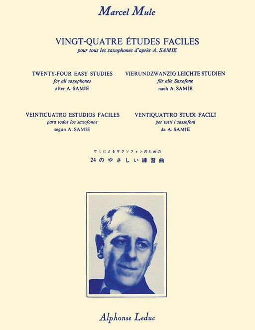 Vingt-Quatre Etudes Faciles pour Tour Les Saxophones d'apres A. Samie 練習曲 薩氏管 | 小雅音樂 Hsiaoya Music