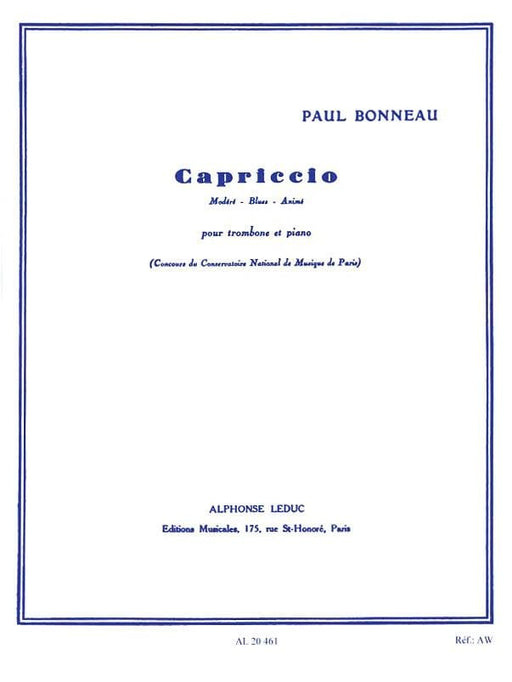 Capriccio for Trombone and Piano 隨想曲長號 鋼琴 | 小雅音樂 Hsiaoya Music