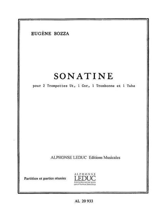 Sonatina For Two Trumpets, 1 Cornet, 1 Trombone And 1 Tuba 小奏鳴曲 短號長號 低音號 小號 | 小雅音樂 Hsiaoya Music