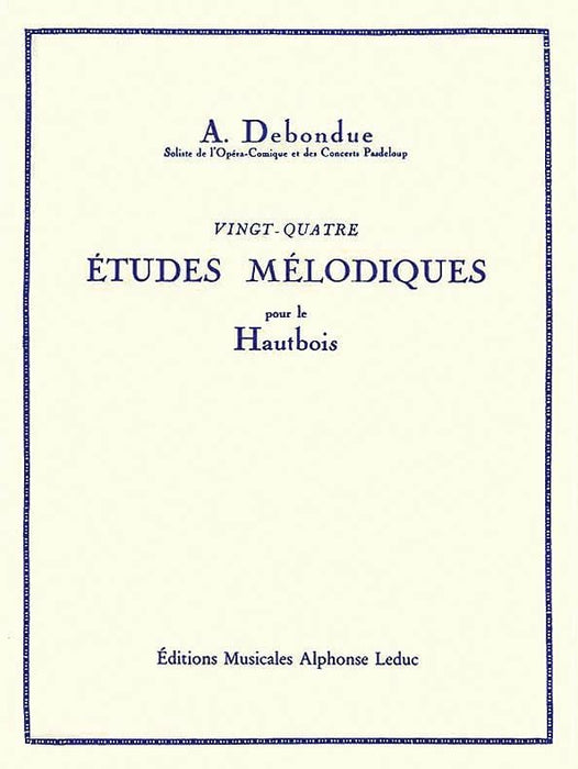 24 Etudes Melodiques (oboe Solo) 雙簧管 練習曲 | 小雅音樂 Hsiaoya Music