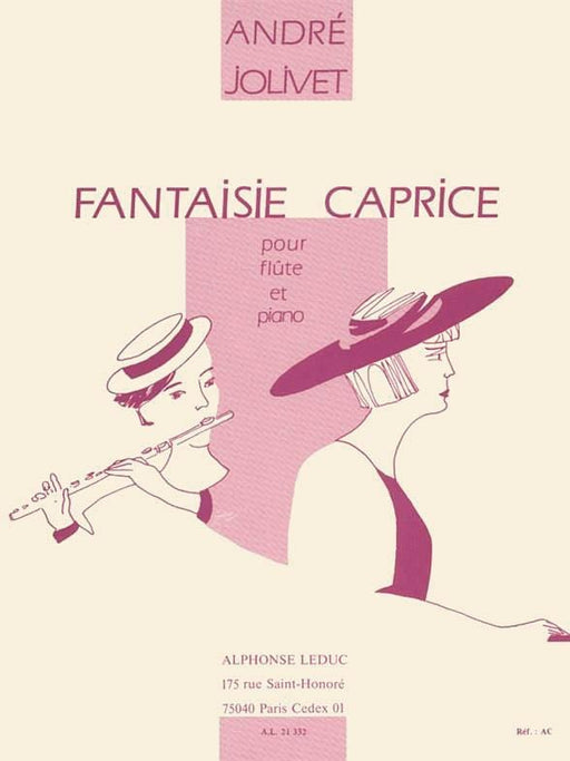 Caprice Fantasy, For Flute And Piano 若利維 隨想曲 長笛 鋼琴 | 小雅音樂 Hsiaoya Music