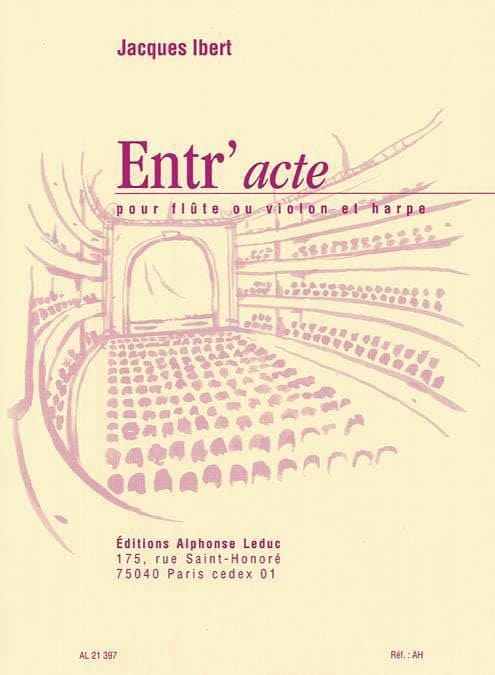 Entr'acte (flute And Harp) 伊貝爾 長笛 豎琴 | 小雅音樂 Hsiaoya Music