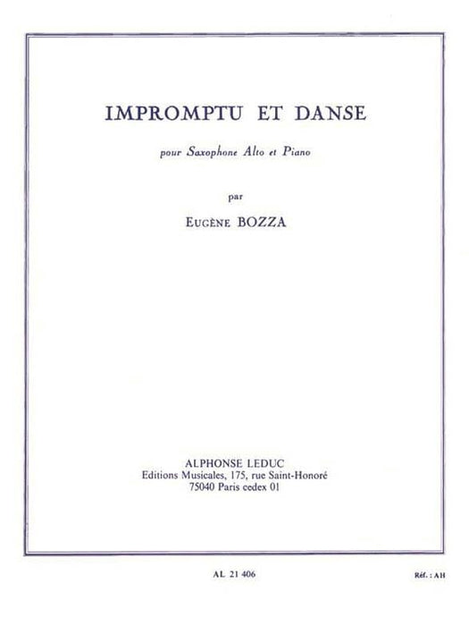 Impromptu Et Danse (saxophone-alto & Piano) 鋼琴 即興曲 | 小雅音樂 Hsiaoya Music