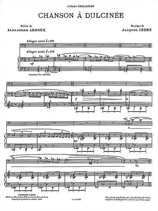 Chansons De Don Quichotte No. 2 - Chanson A Dulcinee 伊貝爾 | 小雅音樂 Hsiaoya Music