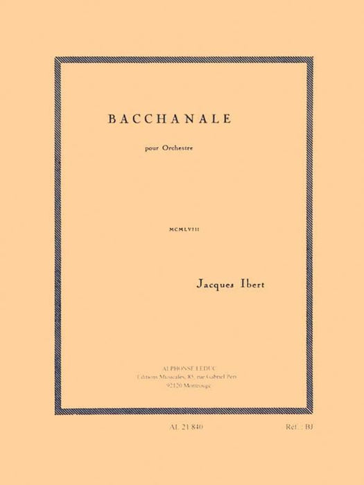 Bacchanale (orchestra) 伊貝爾 管弦樂團 | 小雅音樂 Hsiaoya Music