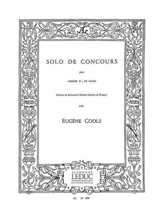 Competition Solo, For Cornet And Piano 短號 鋼琴 小號 | 小雅音樂 Hsiaoya Music