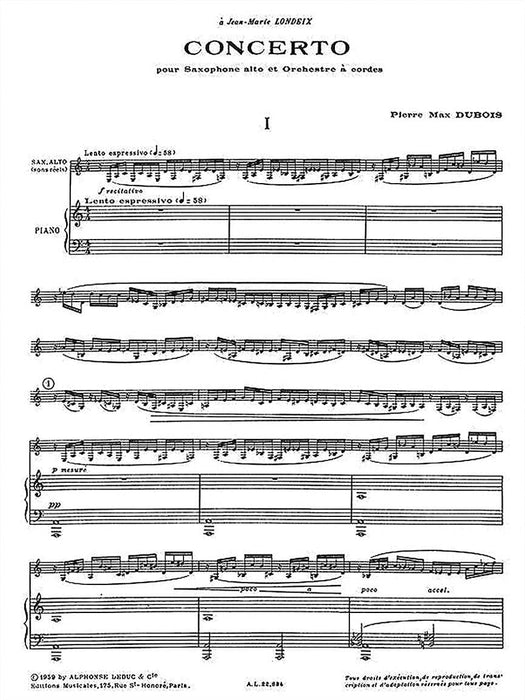 Concerto for Alto Sax and Piano Accompaniment 協奏曲中音薩氏管 伴奏 | 小雅音樂 Hsiaoya Music