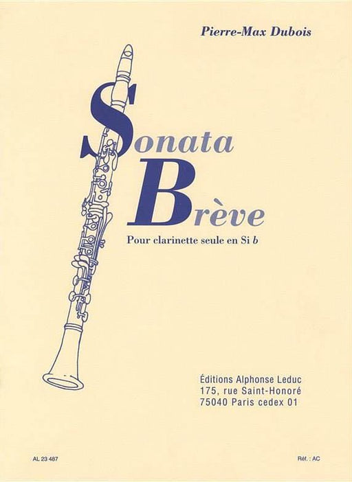 Sonata Breve (clarinet) 奏鳴曲 豎笛 | 小雅音樂 Hsiaoya Music