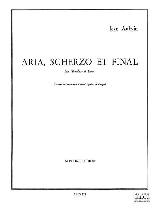 Aria, Scherzo Et Final (trombone & Piano) 詼諧曲 長號 鋼琴 詠嘆調 | 小雅音樂 Hsiaoya Music