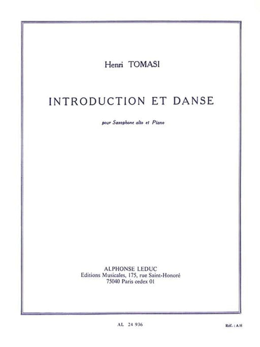 Introduction Et Danse For Alto Saxophone And Piano 導奏 中音薩氏管 鋼琴 | 小雅音樂 Hsiaoya Music