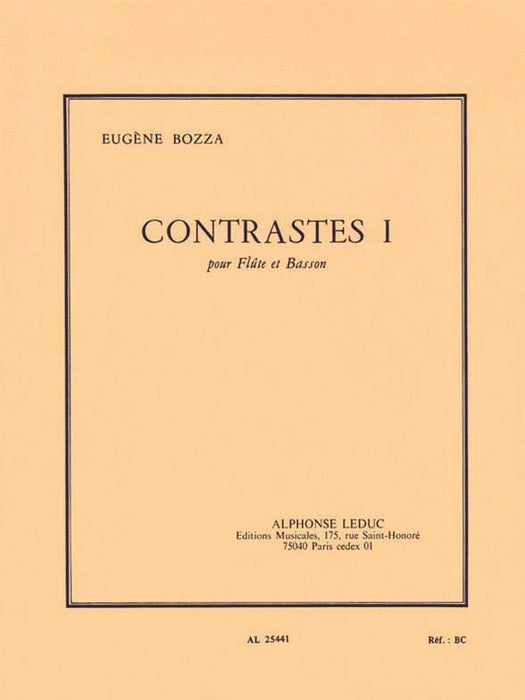 Contrastes I (flute & Bassoon) 長笛 | 小雅音樂 Hsiaoya Music