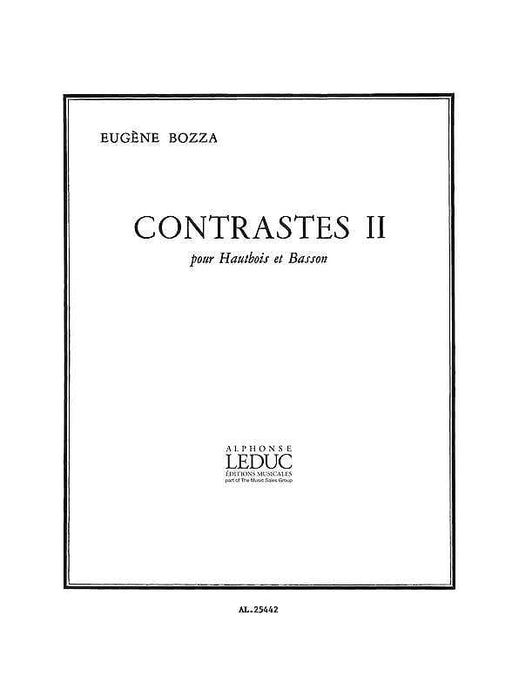 Contrastes II (Oboe & Bassoon) 雙簧管 | 小雅音樂 Hsiaoya Music