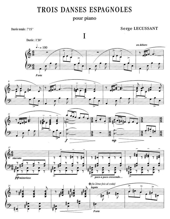 3 Danses Espagnoles (piano Solo) 鋼琴 | 小雅音樂 Hsiaoya Music