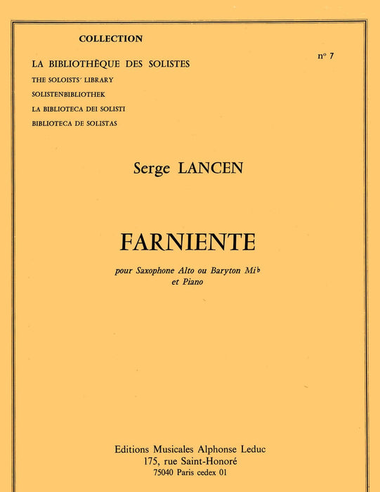 Farniente (saxophone-alto & Piano) 鋼琴 | 小雅音樂 Hsiaoya Music