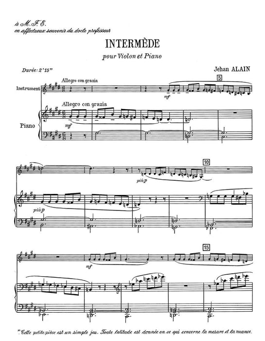 Intermede (violin & Piano) 小提琴 鋼琴 | 小雅音樂 Hsiaoya Music