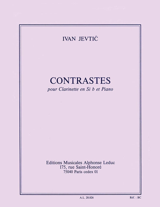 Contrastes (clarinet & Piano) 鋼琴 豎笛 | 小雅音樂 Hsiaoya Music