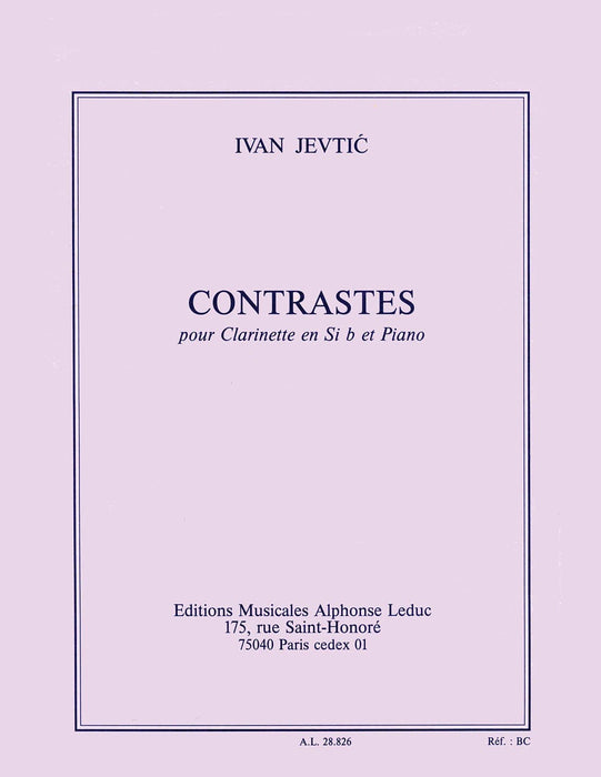 Contrastes (clarinet & Piano) 鋼琴 豎笛 | 小雅音樂 Hsiaoya Music