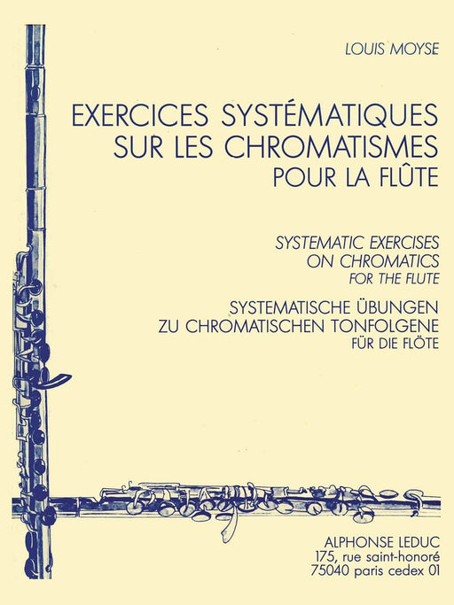 Exercices Systematiques Sur Les Chromatismes (flute Solo) 長笛 | 小雅音樂 Hsiaoya Music