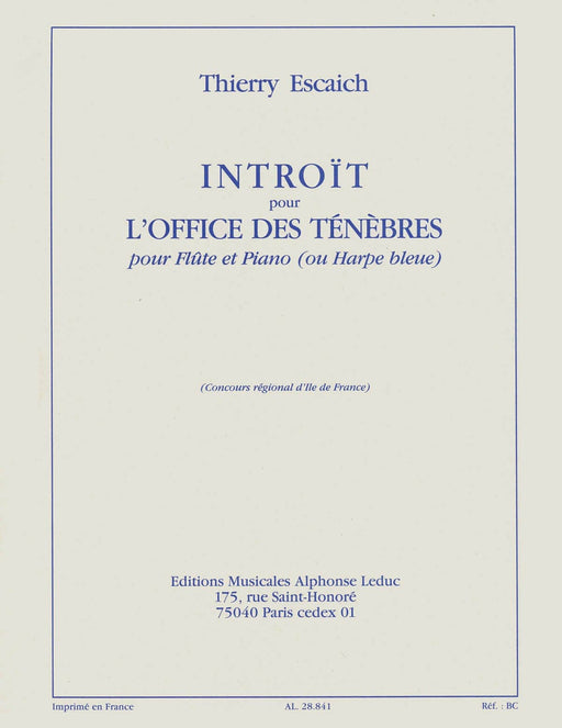 Introit Pour L'office Des Tenebres (flute & Piano) 長笛 鋼琴 | 小雅音樂 Hsiaoya Music