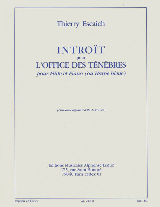 Introit Pour L'office Des Tenebres (flute & Piano) 長笛 鋼琴 | 小雅音樂 Hsiaoya Music